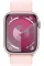 Apple Watch Series 9 GPS 45mm Pink Aluminum Case with Light Pink Sport Loop